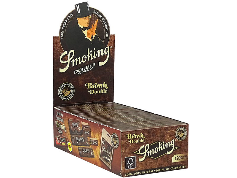 Display: 25x Smoking Brown kurz (double window)